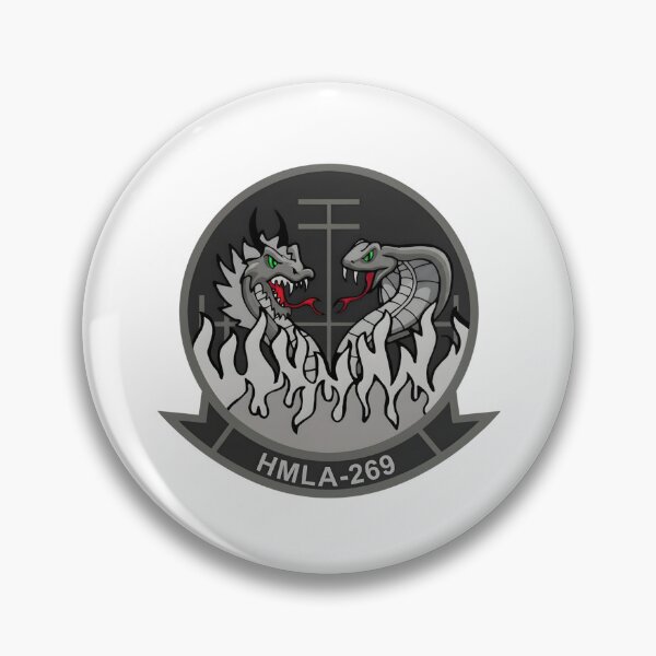 Item preview, Insignia of Marine Light Attack Helicopter Squadron 269 (HMLA-269) "The Gunrunners" designed and sold by CharlieDesings.