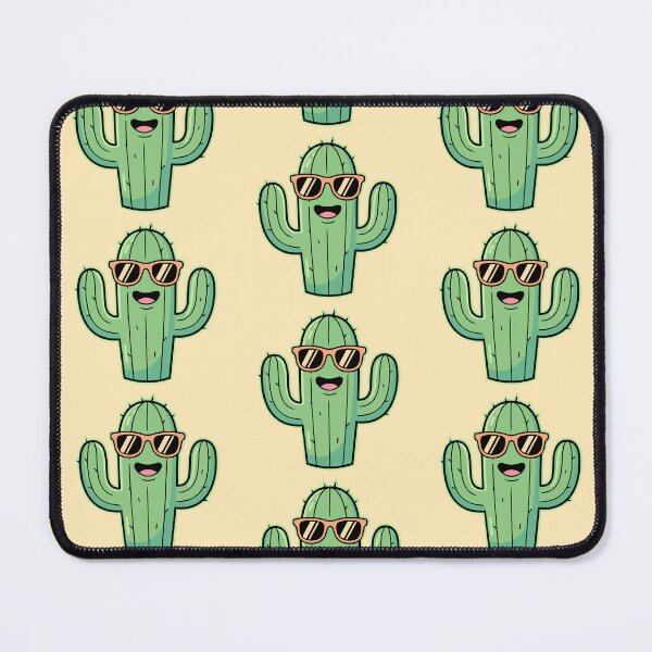 Item preview, Chill Cute Cactus Sticker Kawaii Desert Aesthetic Design designed and sold by Olivra.