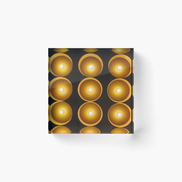 Item preview, Modern golden circle light pattern designed and sold by Kainicram.