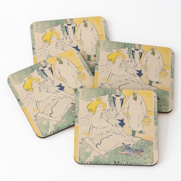 Item preview, L’Artisan Moderne by Henri de Toulouse-Lautrec | Belle Époque Art Nouveau French Poster Print designed and sold by artofuniverse.
