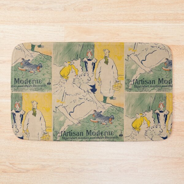 Item preview, L’Artisan Moderne by Henri de Toulouse-Lautrec | Belle Époque Art Nouveau French Poster Print designed and sold by artofuniverse.