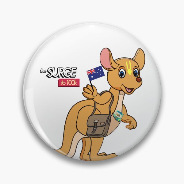 Item preview, Surge to 100K - Karuna the Kangaroo bag designed and sold by Bhaktivedanta Book Trust.