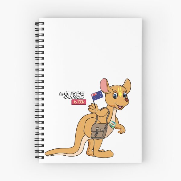 Item preview, Surge to 100K - Karuna the Kangaroo bag designed and sold by Bhaktivedanta Book Trust.