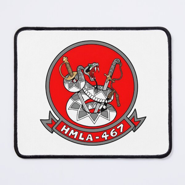 Item preview, Insignia of Marine Light Attack Helicopter Squadron 467 (HMLA-467) "Sabers" designed and sold by CharlieDesings.
