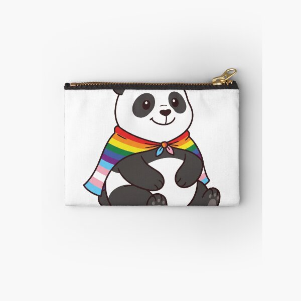 Item preview, Cute Pride Panda - Aesthetic Rainbow & Transgender Flag Cape Art designed and sold by Wittylayer.