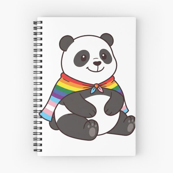Item preview, Cute Pride Panda - Aesthetic Rainbow & Transgender Flag Cape Art designed and sold by Wittylayer.