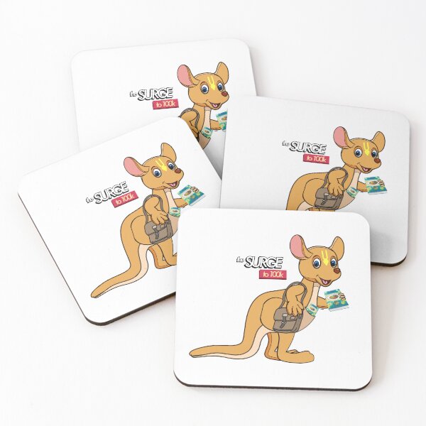 Item preview, Surge to 100K - Karuna the Kangaroo bag designed and sold by Bhaktivedanta Book Trust.