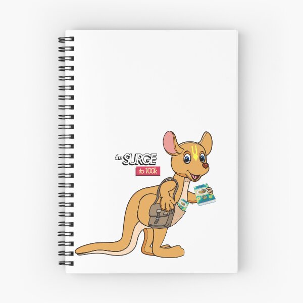 Item preview, Surge to 100K - Karuna the Kangaroo bag designed and sold by Bhaktivedanta Book Trust.