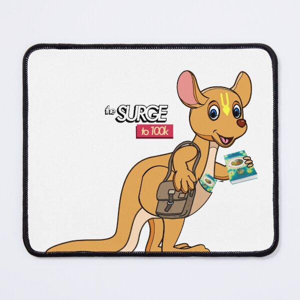 Item preview, Surge to 100K - Karuna the Kangaroo bag designed and sold by Bhaktivedanta Book Trust.