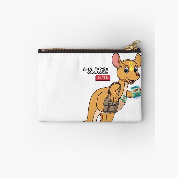 Item preview, Surge to 100K - Karuna the Kangaroo bag designed and sold by Bhaktivedanta Book Trust.