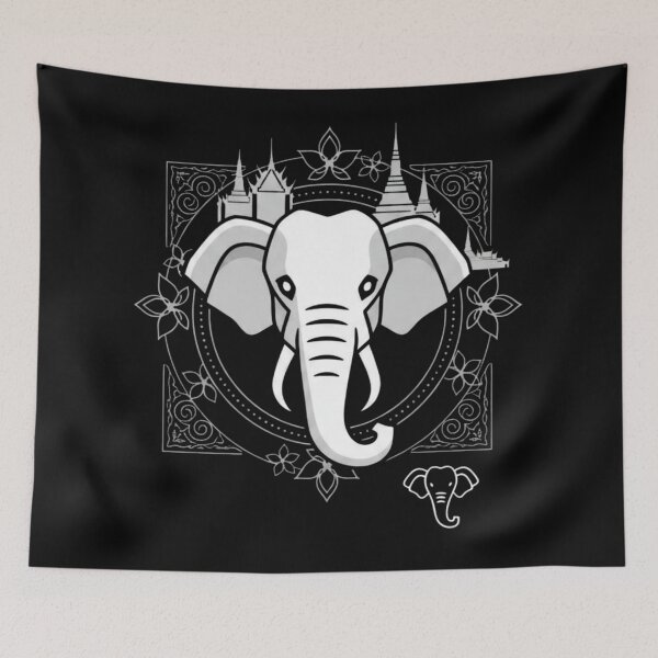 Item preview, Elefante de Tailandia designed and sold by Chaybaga1.