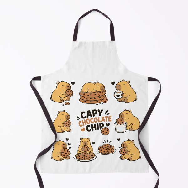 Item preview, Copy Cookie - Chocolate Capybara Sticker Pack - Tee designed and sold by RedStreamStudio.