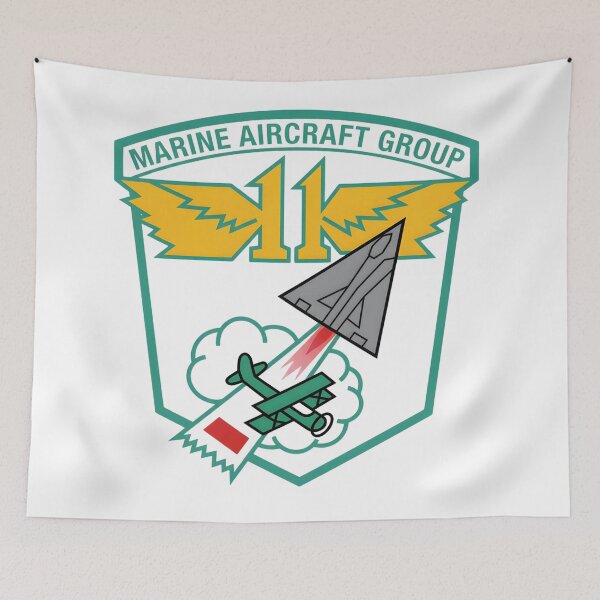 Item preview, Official Insignia of Marine Aircraft Group 11 (MAG-11) designed and sold by CharlieDesings.