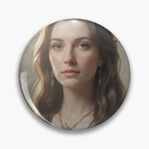 Item preview, 5D hypermodern female portrait with diffused light and elegant modern art fusion designed and sold by FotoworldEdel.