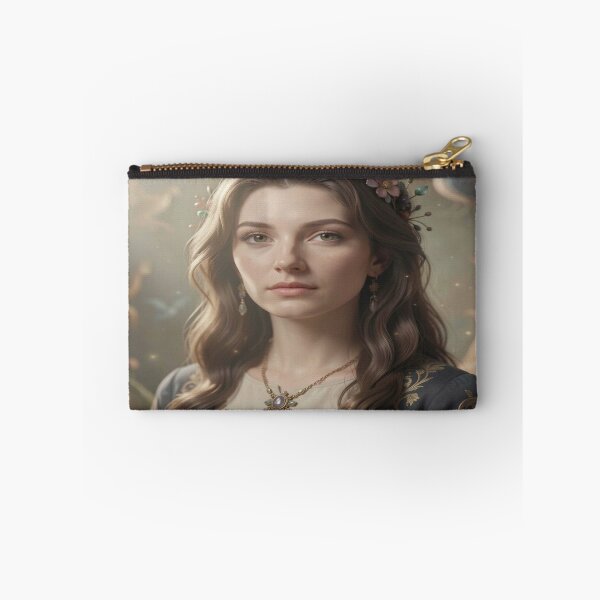 Item preview, 5D hypermodern female portrait with diffused light and elegant modern art fusion designed and sold by FotoworldEdel.