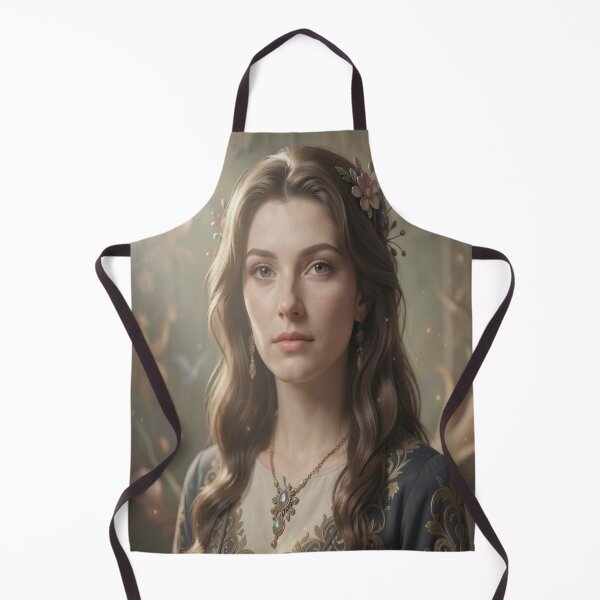 Item preview, 5D hypermodern female portrait with diffused light and elegant modern art fusion designed and sold by FotoworldEdel.