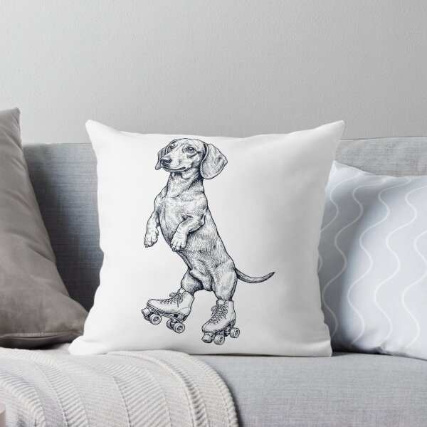 Item preview, Vintage Dachshund Roller Skate Dog Mom Dad Lover designed and sold by TerryConnells.