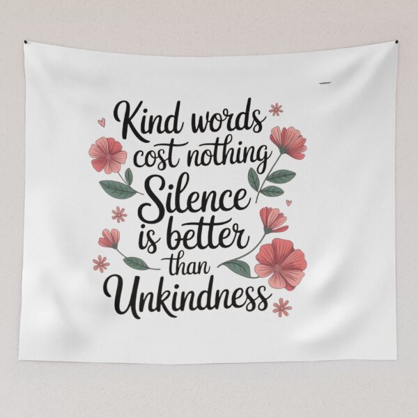 Item preview, Flowery Steampunk quote: Kind Words Cost Nothing designed and sold by Ahmedsyde.