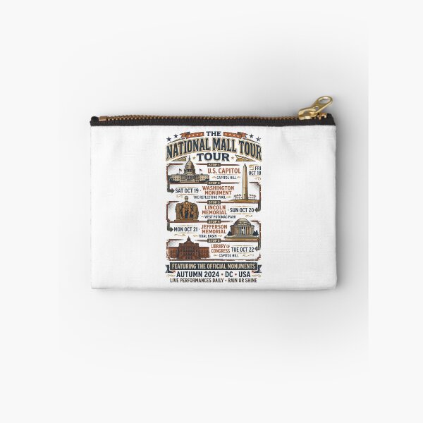 Item preview, The National Mall Tour Autumn 2024 Washington DC Monument Design designed and sold by Fenay Designs.
