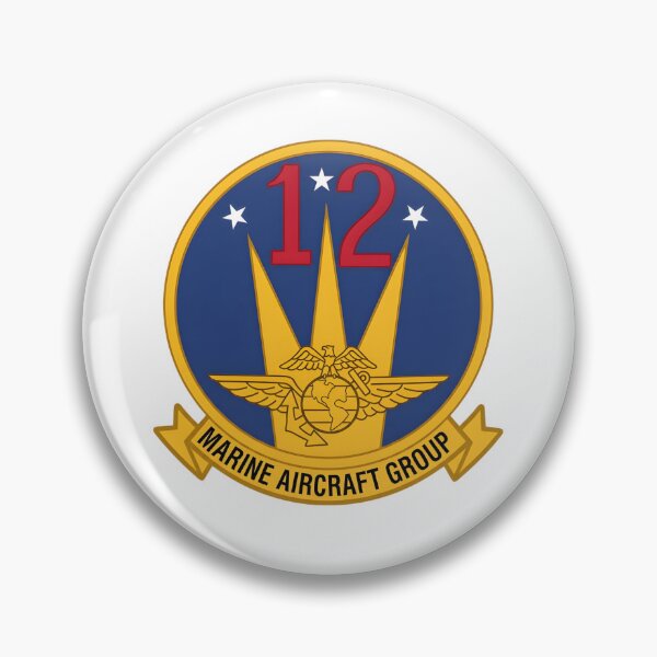 Aperçu de l'œuvre Insigne officiel du Marine Aircraft Group 12 (MAG-12) créée et vendue par CharlieDesings.