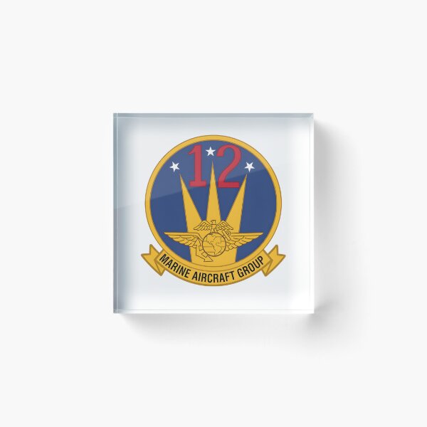 Item preview, Official Insignia of Marine Aircraft Group 12 (MAG-12) designed and sold by CharlieDesings.