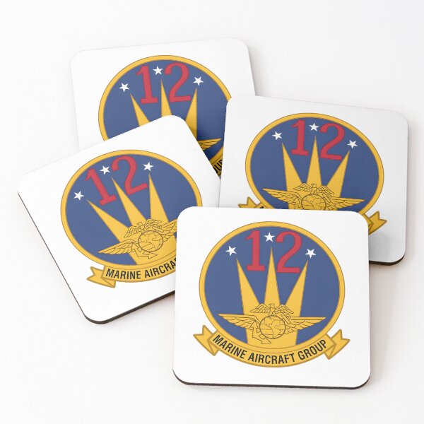 Item preview, Official Insignia of Marine Aircraft Group 12 (MAG-12) designed and sold by CharlieDesings.