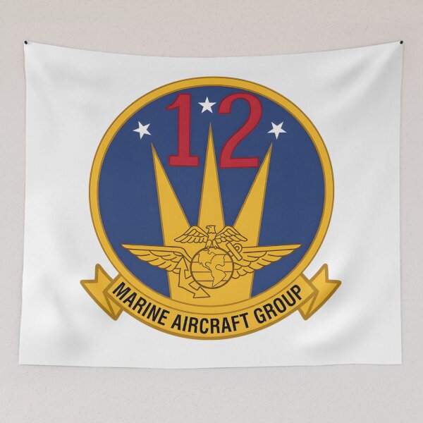 Item preview, Official Insignia of Marine Aircraft Group 12 (MAG-12) designed and sold by CharlieDesings.