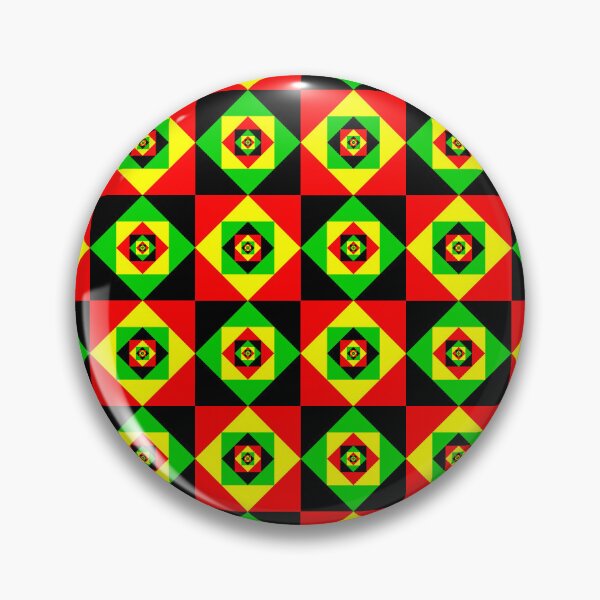 Item preview, Geometric Quilt: Summer/Jamaican designed and sold by SarahJosArt.