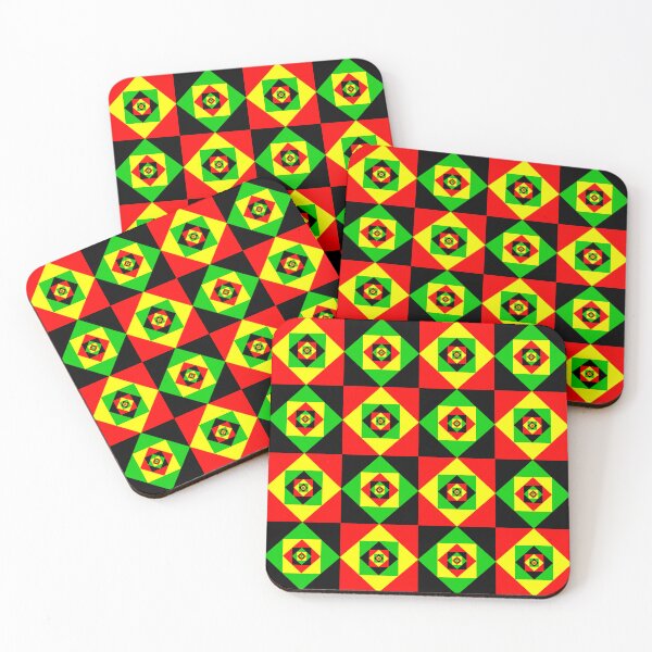 Item preview, Geometric Quilt: Summer/Jamaican designed and sold by SarahJosArt.