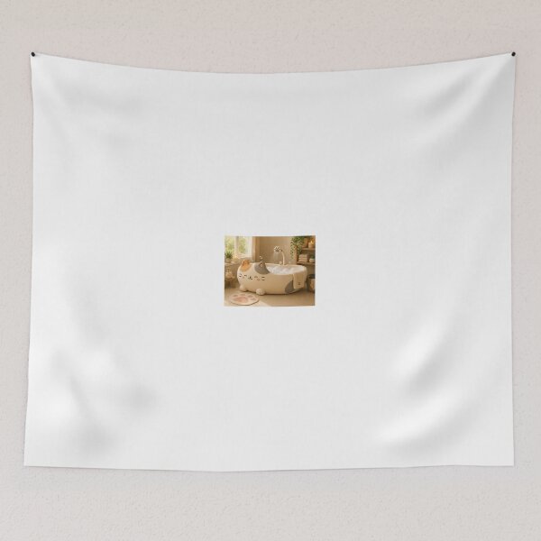 Item preview, Cozy Cat Bathtub designed and sold by LovelyCatGalaxy.