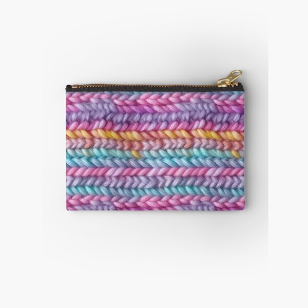 Item preview, Pastel Rainbow Fluffy Chunky Knit Photo Texture designed and sold by DigitaICraft.