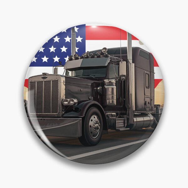 Item preview, Vintage Road Warrior – Classic Truck USA Highway Art designed and sold by Art-Design-EM.