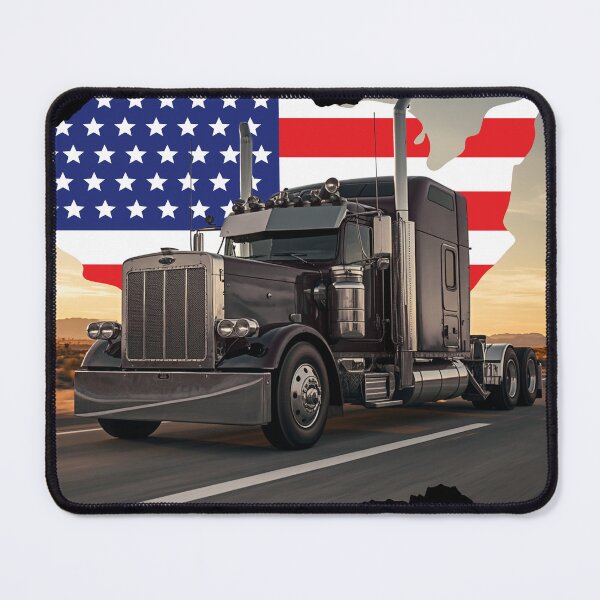 Item preview, Vintage Road Warrior – Classic Truck USA Highway Art designed and sold by Art-Design-EM.