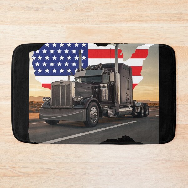 Item preview, Vintage Road Warrior – Classic Truck USA Highway Art designed and sold by Art-Design-EM.