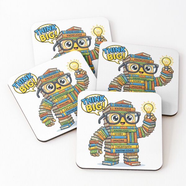Item preview, Giants of Thought Cute Book Giant Art designed and sold by DuckOddity.