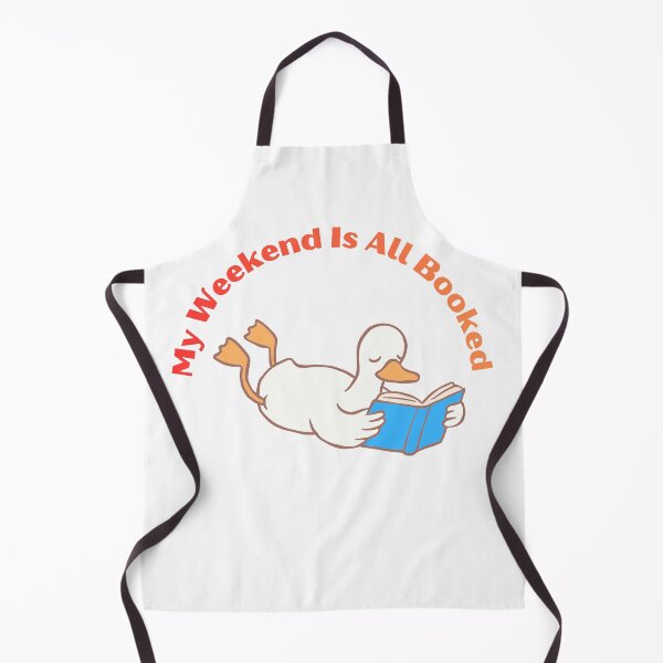 Item preview, My Weekend Is All Booked Cute Duck Reading designed and sold by VersaStyles.