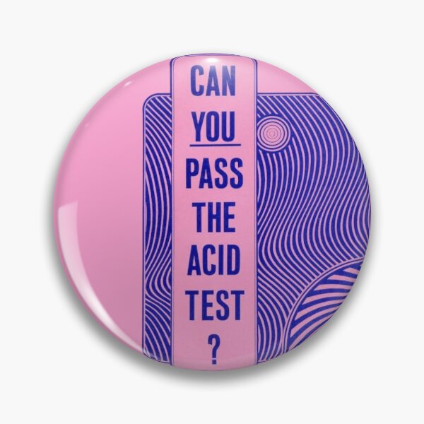 Item preview, Can You Pass the Acid Test designed and sold by vossfish.