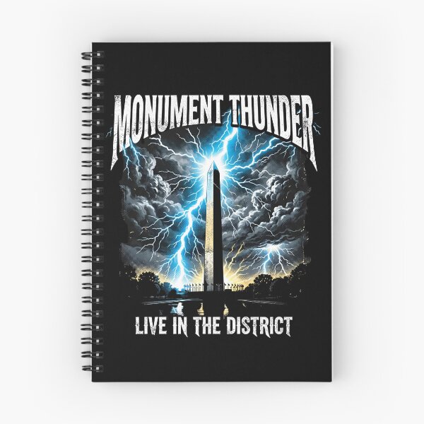 Item preview, Monument Thunder Live in the District Washington DC Storm Design designed and sold by Fenay Designs.