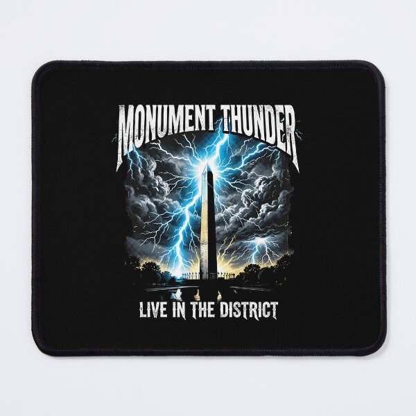 Item preview, Monument Thunder Live in the District Washington DC Storm Design designed and sold by Fenay Designs.