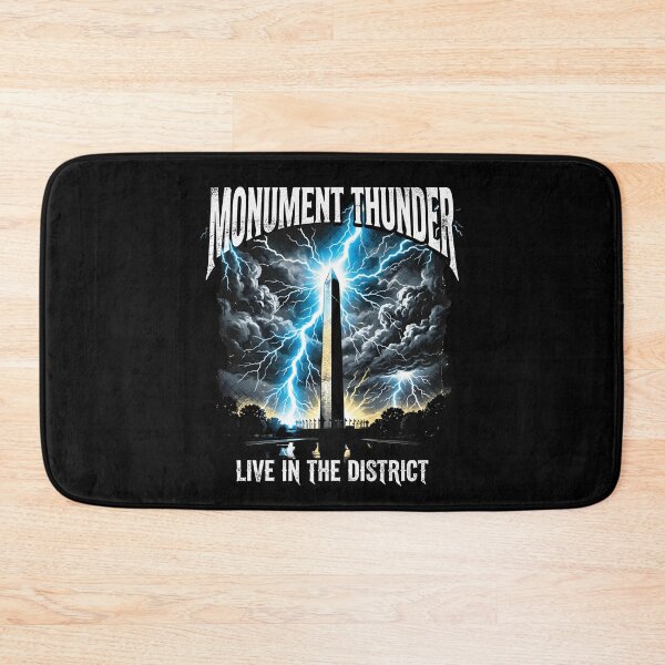 Item preview, Monument Thunder Live in the District Washington DC Storm Design designed and sold by Fenay Designs.