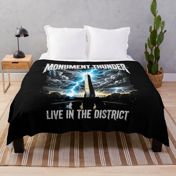 Item preview, Monument Thunder Live in the District Washington DC Storm Design designed and sold by Fenay Designs.