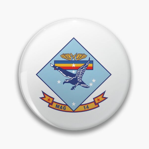 Item preview, Official Insignia of Marine Aircraft Group 14 (MAG-14) designed and sold by CharlieDesings.