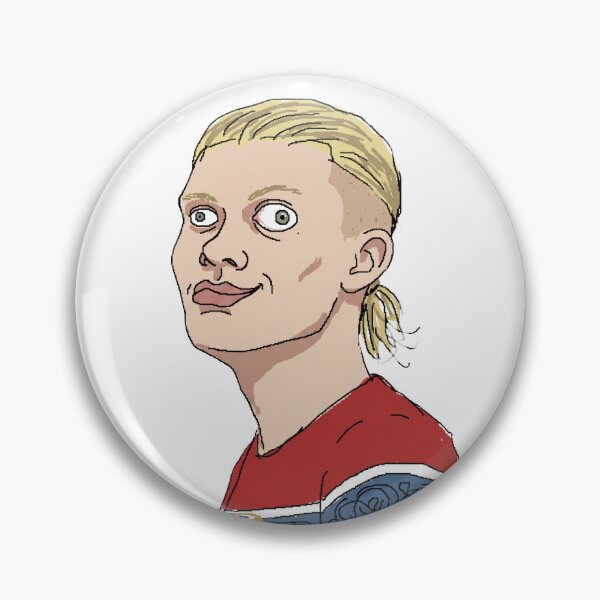 Item preview, Badly Drawn Erling Haaland designed and sold by iconikit.
