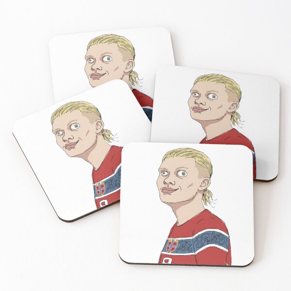 Item preview, Badly Drawn Erling Haaland designed and sold by iconikit.