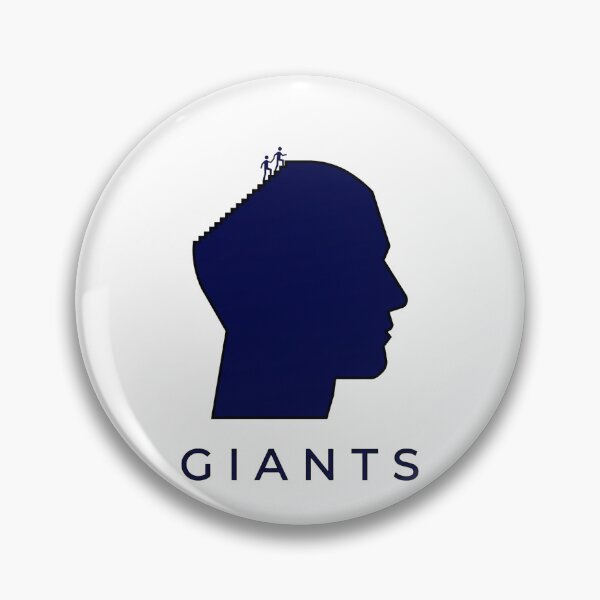 Item preview, Giants of Thought Modern Minimalist Idea Art designed and sold by DuckOddity.