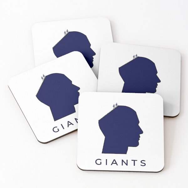 Item preview, Giants of Thought Modern Minimalist Idea Art designed and sold by DuckOddity.