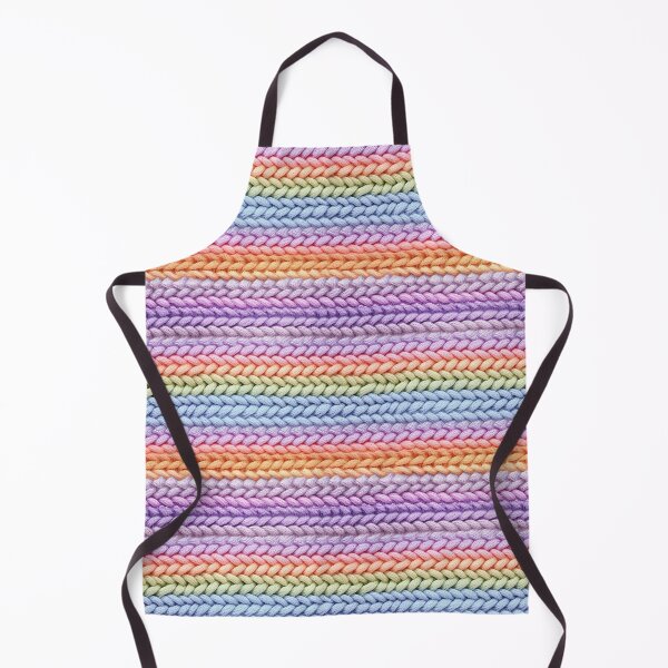 Item preview, Pastel Rainbow Chunky V-Stitch Knit Photo Texture designed and sold by DigitaICraft.