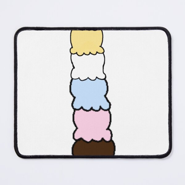 Item preview, Multiple Colored Ice Cream designed and sold by Rainbowland123.