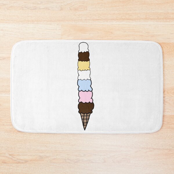 Item preview, Multiple Colored Ice Cream designed and sold by Rainbowland123.