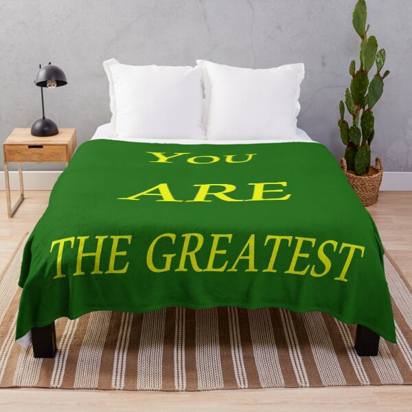 Item preview, You Are The Greatest - Bold Motivational Typography Art designed and sold by MOHAMEDNOOR428.